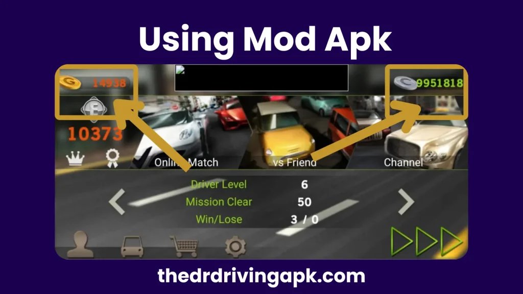 Using Mod Apk
